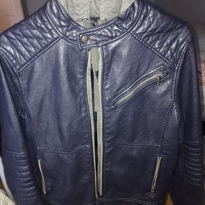 Express leather jacket